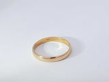 14k Yellow Gold 1.9 Grams Wedding Band Size 8 Aa0925ersa