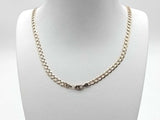 14k Yellow Gold Cuban Link Chain Necklace 11.6g 21in Vc0226irzmia