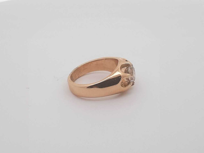 1.05ctw Diamond 14k Yellow Gold 8.3 Grams Ring Size 6.5 Sd0525izxsq