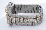 Cartier Santos Automatic 38mm Aftermarket Diamonds Stainless Steel Watch Eb1225exxzdu