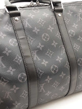 Louis Vuitton Keepall Bandoulière 45 Monogram Eclipse Coated Canvas Fw0725lzxzdu