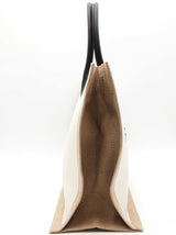 Yves Saint Laurent Rive Gauche Linen Canvas Tote Bag Eb0526eixsa