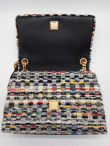 Tory Burch Kira Multicolored Tweed Shoulder Bag Do0626rxde