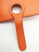Hermes Dogon Orange Clemence Mini Card Holder Do1225lirde