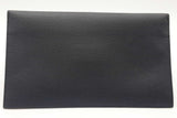 Yves Saint Laurent Uptown Black Leather Envelope Clutch Pouch Eb0726wrxde