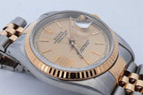 Rolex Oyster Perpetual Datejust Houndstooth Dial 36mm Watch Eb0526rrxzde