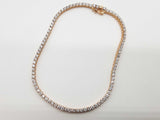 1.76 Cttw Lab Grown Diamonds 14k Gold 3.41g Tennis Bracelet 6.75 In Do0726srxde