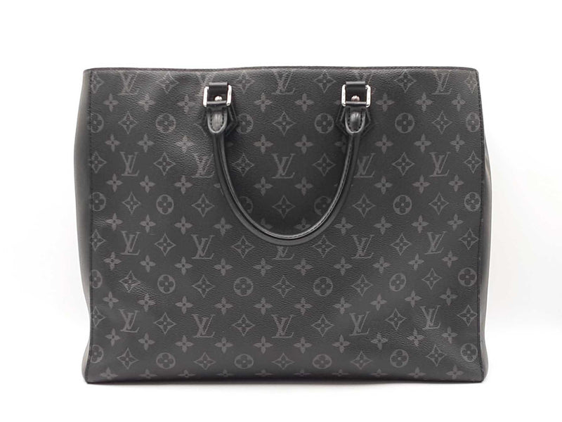 Louis Vuitton Grand Sac In Monogram Eclipse Coated Canvas & Leather Fw0925loxzdu