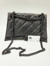 Balenciaga Crush Hour Glass Chain Shoulder Bag Eb0724exzdu