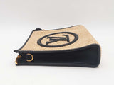 Louis Vuitton Raffia Calfskin Monogram Giant Pouch Sd0825lzxzsa