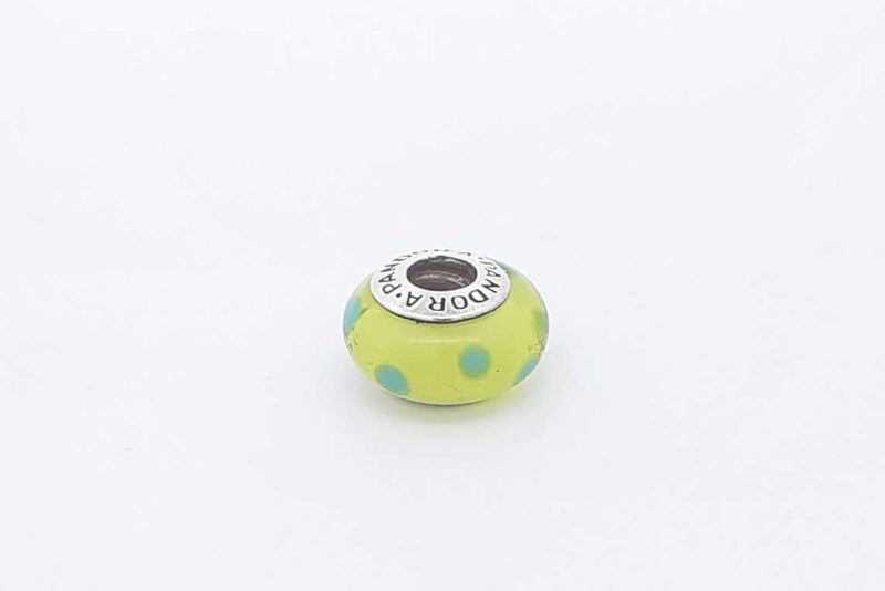 Pandora Murano Glass Charm 925 Sterling Silver 2.9 Grams Eb0425isa