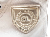 Yves Saint Laurent Bedford Distressed White Leather Shoes Size Eu 37 Do0525crde