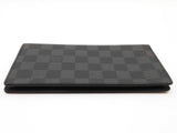 Louis Vuitton Brazza Black Graphite Damier Wallet Do0525wxzde