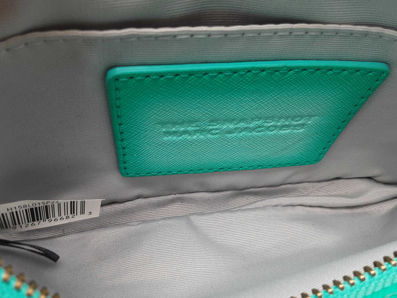 Marc Jacobs Fluoro Edge Snapshot Blue Leather Crossbody Bag Do0825ixde