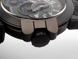 Harry Winston Ocean Diver Dual Time Black Zalium Edition 44mm Watch Fw1025crxzdu