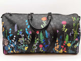 Louis Vuitton Keepall Bandouliere 50 Monogram Foliage Duffle Bag Do0326pxzxde