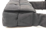 Bottega Veneta Black Canvas Intrecciato Padded Tech Cassette Bag Eb0426rxzsa