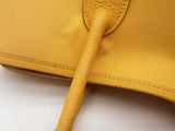 Hermes Garden Party 36 Jaune Yellow Canvas Leather Tote Bag Do0226oxzxde