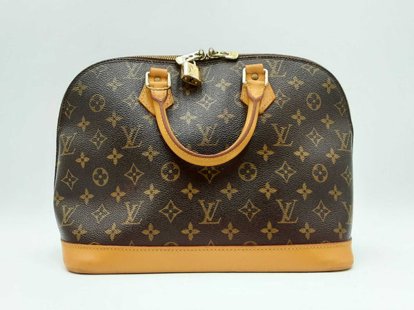 Louis Vuitton Alma Pm Satchel In Monogram Coated Canvas Fw0225orzdu