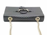 Gucci Microguccissima Medium Emily Chain Bag Black Aa0926przsa