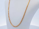 21k Yellow Gold Chain 18.3 Grams 24 Inch Aa0626oorxde