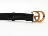 Gucci 414516 Black Belt / Buckle Size 38 Aa0926lcrsa