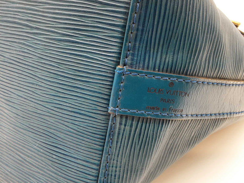 Louis Vuitton Epi Petite Noe Toledo Blue Shoulder Bag Sd0925orzde