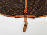Louis Vuitton Brown Monogram Coated Canvas Leather Hanging Garmet Bag Do626oxzde