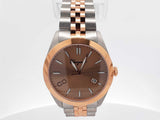 Salvatore Ferragamo Classic 42mm Stainless And Rose Gold Watch Aa0626lrzsa