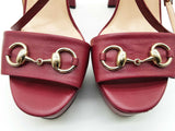 Gucci Horsebit Platform Heels Size 39.5 Eb1225wxzde