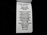 Versace "Versace Is..." Medusa Safety Pin Black Tshirt Size 6 Xl Do1026orxde