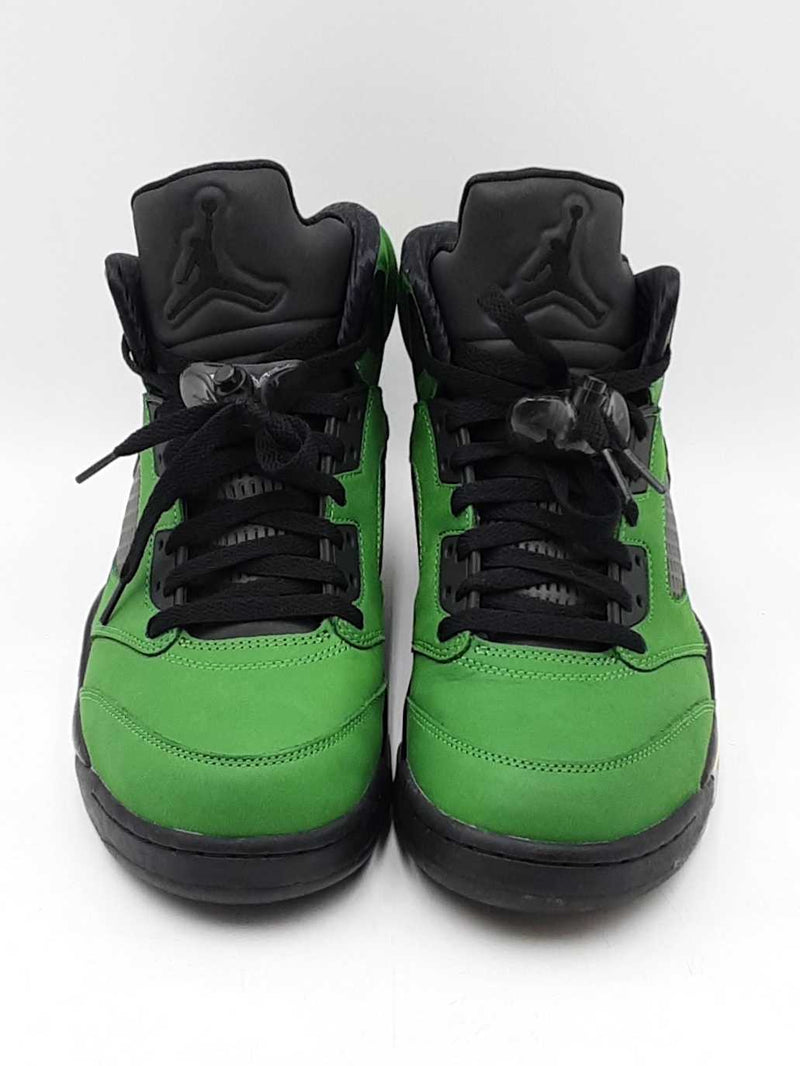 Nike Air Jordan 5 Retro Se "Oregon Ducks" Suede Sneakers Size 10 Fw0825lozdu