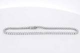 3.04cttw Lab Grown Diamond Tennis Bracelet 14k White Gold 5.7g 7 In Eb0326llcrsa