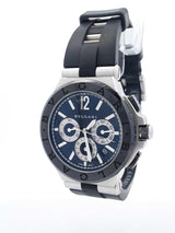Bvlgari Diagono 45mm Chronograph Automatic Stainless Steel Watch Sd0525oxzsa