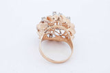 0.6cttw Diamond Ring In 14k Yellow Gold 12.5 Grams Size 8.25 Eb0926lxxzde