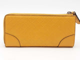Gucci Bright Diamante Zippy Yellow Wallet Aa0826crsa