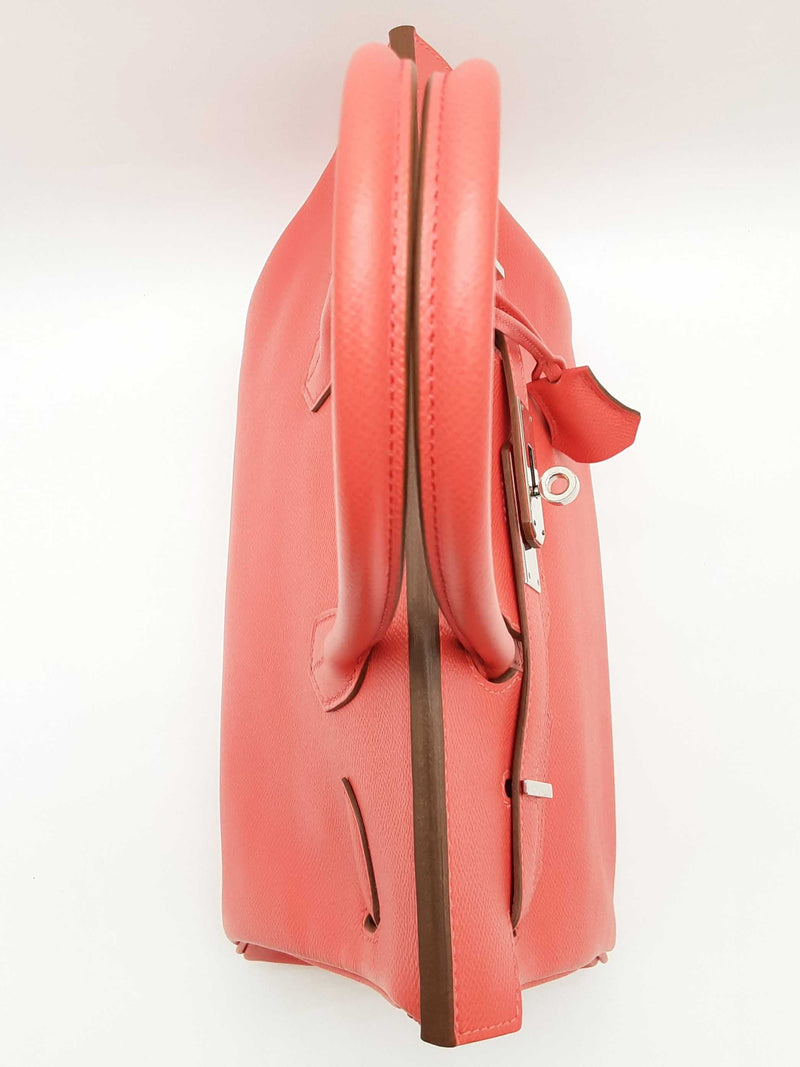 Hermes Birkin 30 Rose Jaipur Pink Epsom Palladium Handbag Do0825llrxzde
