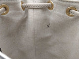 Fendi Mini Mon Tresor Embroidered Canvas Bucket Bag Eb1026cxzsa