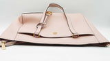 Michael Kors Maisie Large Pebbled Powder Blush Leather Tote Bag Sd0326izdu
