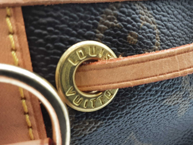 Louis Vuitton Nano Noe Brown Monogram Bucket Bag Aa0525czxde