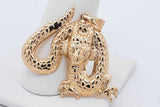 18k Yellow Gold Dragon Pendant 2 Grams Eb0826lirsa