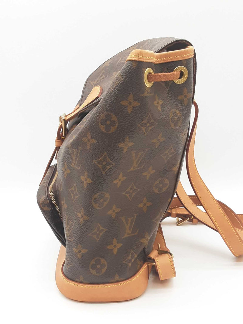 Louis Vuitton Montsouris Mm Monogram Canvas Backpack Sd0925pzxde