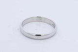 14k White Gold Band 4.2 Grams Size 11.5 Eb0426wlrde