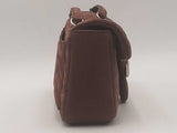 Gucci Gg Marmont Suede Brown Medium Handbag Aa0326czxsa