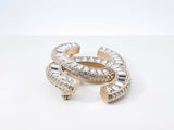 Chanel 2017 Gold-tone & Cubic Zirconia Cc Logo Brooch/pin Fw1025orzdu