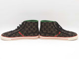 Gucci Tennis 1977 Black Mini Gg High Top Sneakers Size 11 Sd1225orzde