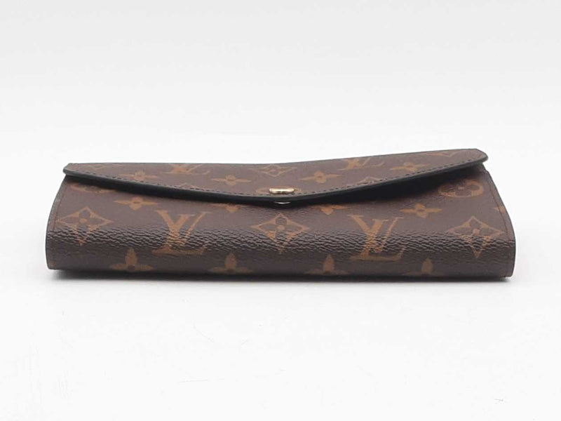 Louis Vuitton Monogram Sarah Wallet Brown Aa0625oxzsa