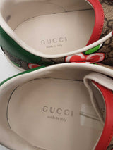 Gucci Ace Gg Apple Print Sneakers Size 36.5 Eb0226lrxsa