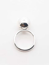 Tiffany & Co. Hardwear Ball Ring In Sterling Silver 4.8 Gram Size 4.5 Fw1026crdu