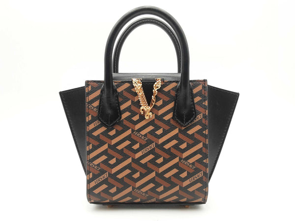 Versace Virtus Coated Canvas Handbag Sd0625orzsa